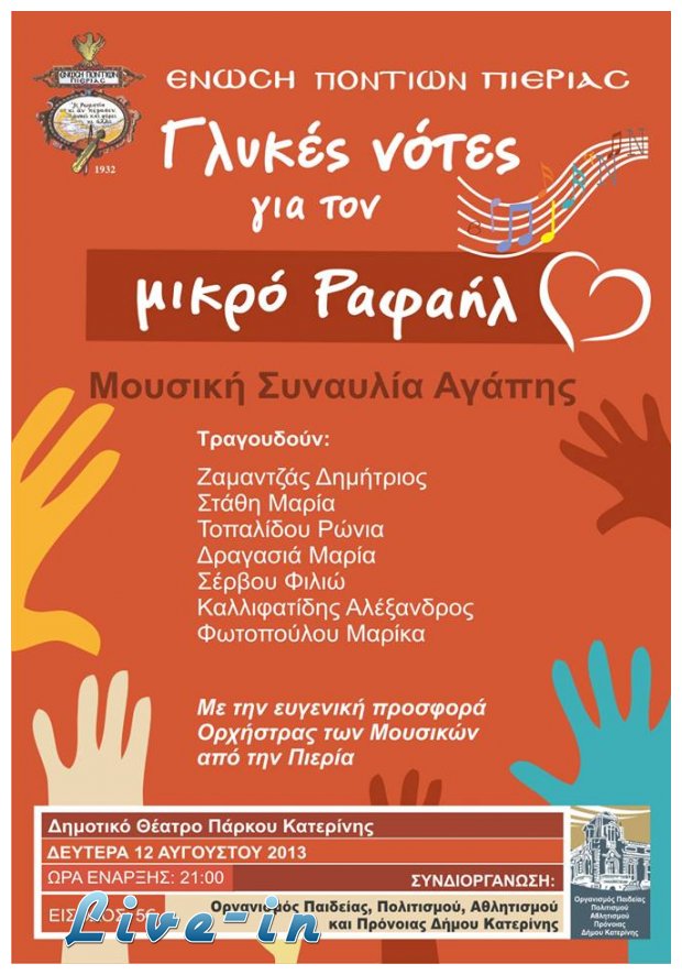 Î“Î»Ï…ÎºÎ¹Î­Ï‚ Î½ÏŒÏ„ÎµÏ‚ Î³Î¹Î± Ï„Î¿Î½ Î¼Î¹ÎºÏÏŒ Î¡Î±Ï†Î±Î®Î» ÏƒÏ„Î·Î½ ÎšÎ±Ï„ÎµÏÎ¯Î½Î·!live-in | Η Έξυπνη, Αντικειμενική και Εναλλακτική Ενημέρωση!