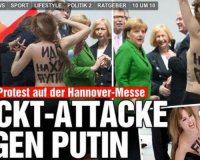 ÎŸÎ¹ Î³Î½Ï‰ÏƒÏ„Î­Ï‚, Î±Ï€Î¿ÎºÎ±Î»Ï…Ï€Ï„Î¹ÎºÎ­Ï‚ FEMEN Î±Î½Î±ÏƒÏ„Î¬Ï„Ï‰ÏƒÎ±Î½ Îœerkel ÎºÎ±Î¹ Putin!live-in | Η Έξυπνη, Αντικειμενική και Εναλλακτική Ενημέρωση!