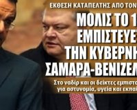 ÎœÏŒÎ»Î¹Ï‚ Ï„Î¿ 13% Ï„Ï‰Î½ Î•Î»Î»Î®Î½Ï‰Î½ ÎµÎ¼Ï€Î¹ÏƒÏ„ÎµÏÎµÏ„Î±Î¹ Ï„Î·Î½ ÎºÏ…Î²Î­ÏÎ½Î·ÏƒÎ·live-in | Η Έξυπνη, Αντικειμενική και Εναλλακτική Ενημέρωση!